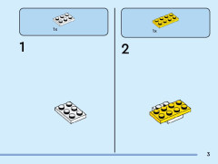 LEGO 40617 instructions page 3 – build guide
