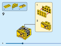 LEGO 40617 instructions page 8 – build guide