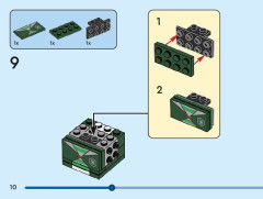 LEGO 40617 instructions page 10 – build guide