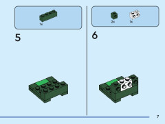 LEGO 40617 instructions page 7 – build guide