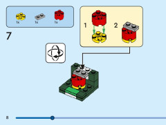 LEGO 40617 instructions page 8 – build guide