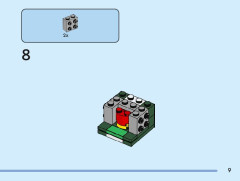 LEGO 40617 instructions page 9 – build guide