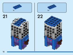 LEGO 40618 instructions page 16 – build guide