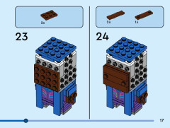LEGO 40618 instructions page 17 – build guide