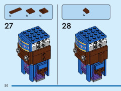 LEGO 40618 instructions page 20 – build guide
