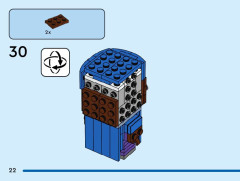 LEGO 40618 instructions page 22 – build guide