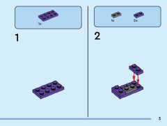 LEGO 40618 instructions page 3 – build guide