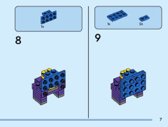 LEGO 40618 instructions page 7 – build guide