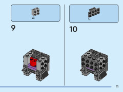 LEGO 40618 instructions page 11 – build guide