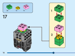 LEGO 40618 instructions page 16 – build guide