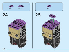 LEGO 40618 instructions page 20 – build guide