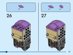 LEGO 40618 instructions page 21 – build guide
