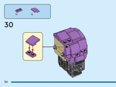 LEGO 40618 instructions page 26 – build guide