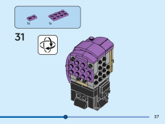 LEGO 40618 instructions page 27 – build guide