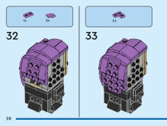 LEGO 40618 instructions page 28 – build guide