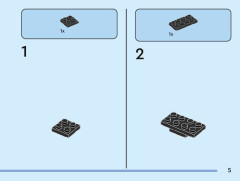 LEGO 40618 instructions page 5 – build guide