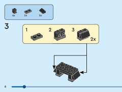 LEGO 40618 instructions page 6 – build guide