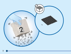 LEGO 40619 instructions page 2 – build guide