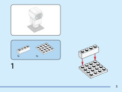 LEGO 40619 instructions page 3 – build guide