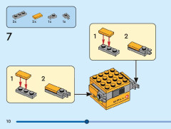LEGO 40619 instructions page 10 – build guide