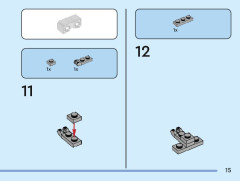 LEGO 40619 instructions page 15 – build guide