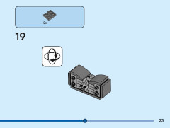 LEGO 40619 instructions page 23 – build guide