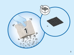 LEGO 40619 instructions page 3 – build guide