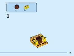 LEGO 40619 instructions page 5 – build guide