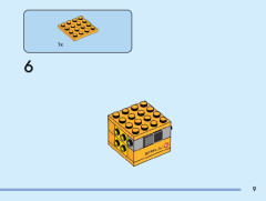 LEGO 40619 instructions page 9 – build guide