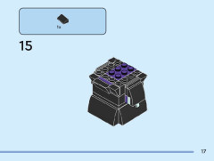 LEGO 40620 instructions page 17 – build guide