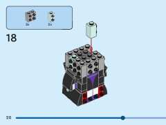 LEGO 40620 instructions page 20 – build guide