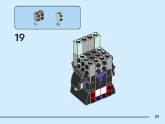 LEGO 40620 instructions page 21 – build guide