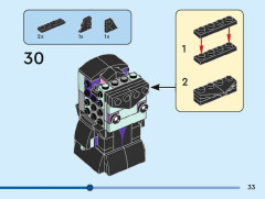 LEGO 40620 instructions page 33 – build guide