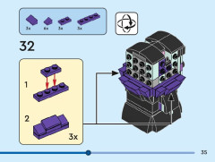 LEGO 40620 instructions page 35 – build guide