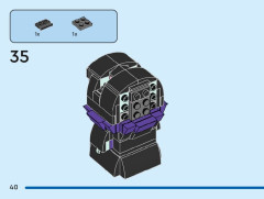 LEGO 40620 instructions page 40 – build guide
