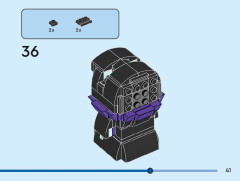 LEGO 40620 instructions page 41 – build guide