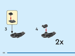 LEGO 40620 instructions page 44 – build guide