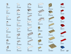 LEGO 40620 instructions page 49 – build guide