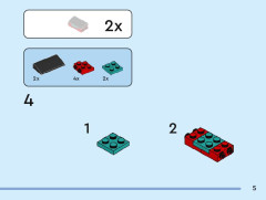LEGO 40620 instructions page 5 – build guide