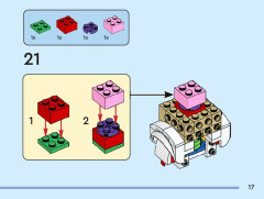 LEGO 40620 instructions page 17 – build guide