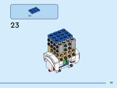 LEGO 40620 instructions page 19 – build guide