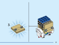 LEGO 40620 instructions page 21 – build guide