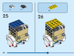 LEGO 40620 instructions page 22 – build guide