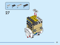LEGO 40620 instructions page 23 – build guide