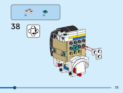 LEGO 40620 instructions page 33 – build guide