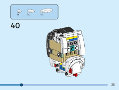 LEGO 40620 instructions page 35 – build guide
