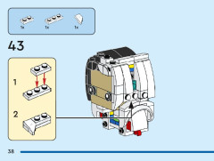 LEGO 40620 instructions page 38 – build guide