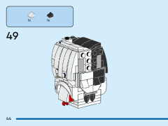LEGO 40620 instructions page 44 – build guide