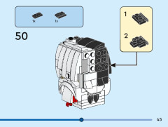 LEGO 40620 instructions page 45 – build guide