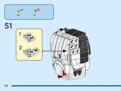 LEGO 40620 instructions page 46 – build guide